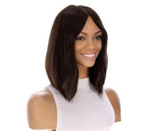 13" Victoria Silk Top Wig Dark Brown
