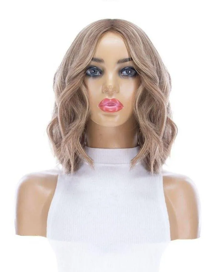 13" Victoria Silk Top Wig Medium Blonde