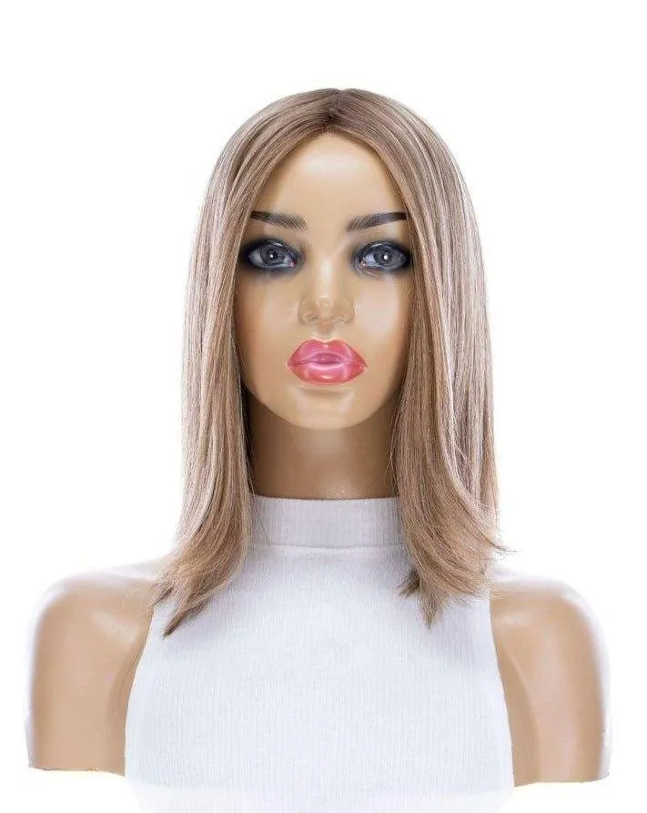 13" Victoria Silk Top Wig Medium Blonde