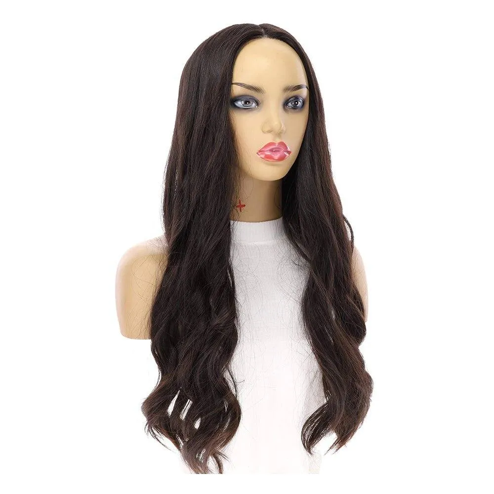 26" Luxe Silk Top Wig #1B Black