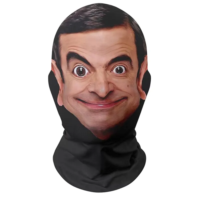 3D Printing Elastic Full Face Mask For Cosplay Headgear