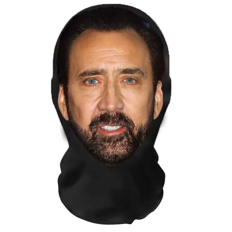 3D Printing Elastic Full Face Mask For Cosplay Headgear