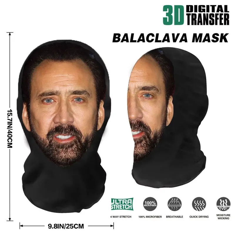 3D Printing Elastic Full Face Mask For Cosplay Headgear