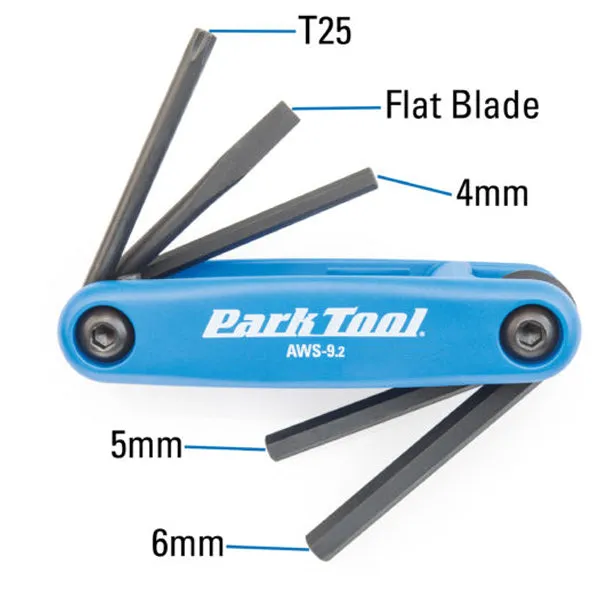 AWS-9.2 Fold-Up Hex Wrench Set