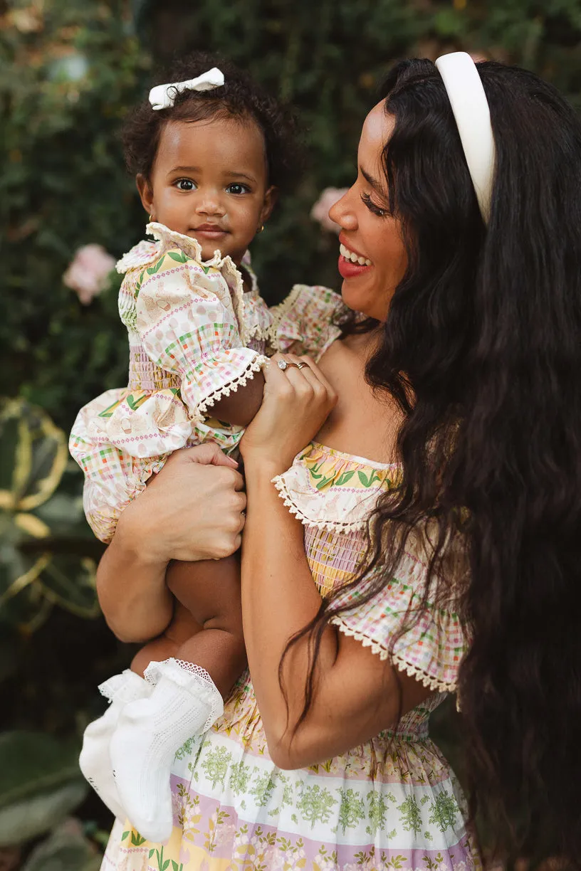 Baby Boxwood Blossoms Romper - FINAL SALE