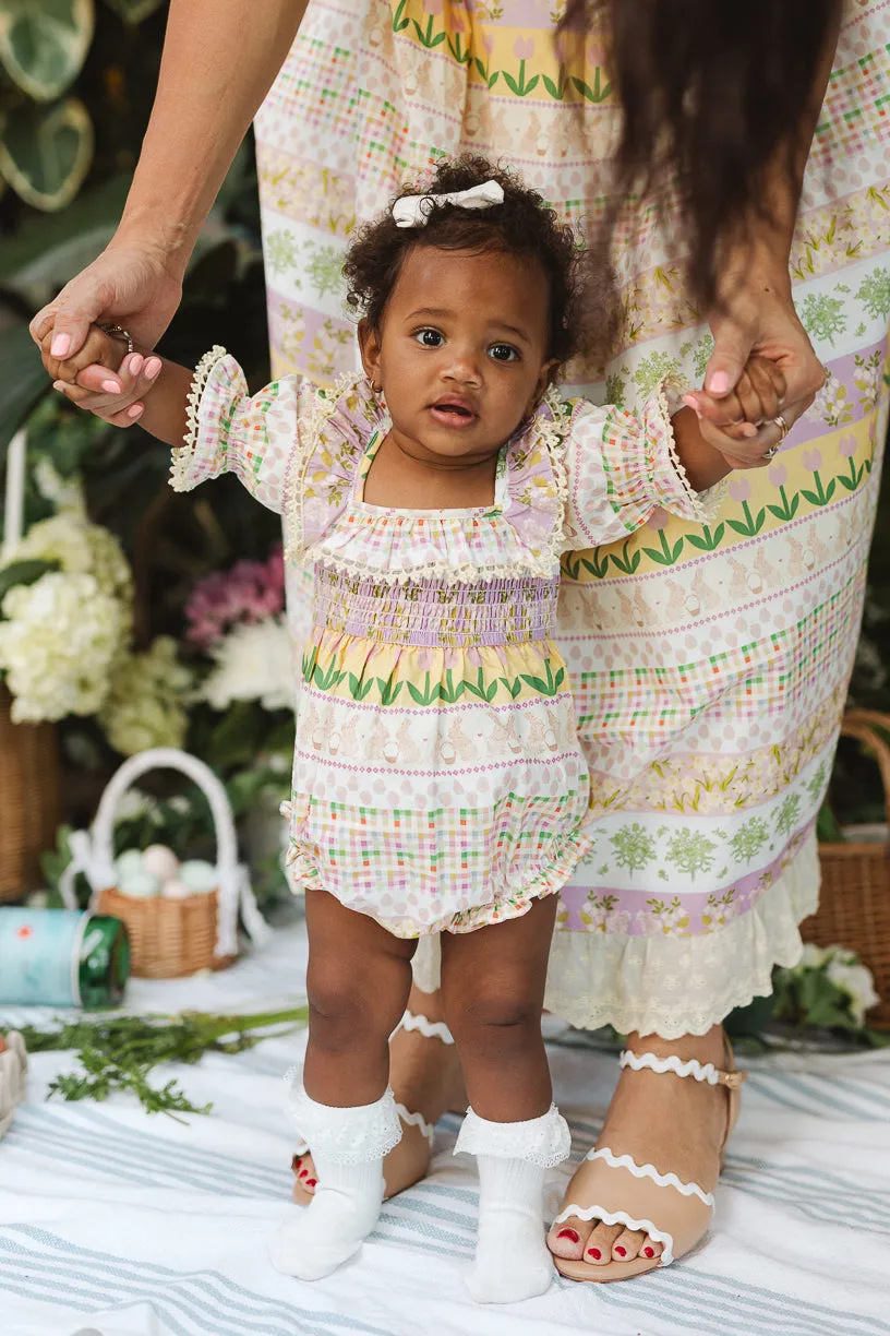 Baby Boxwood Blossoms Romper - FINAL SALE