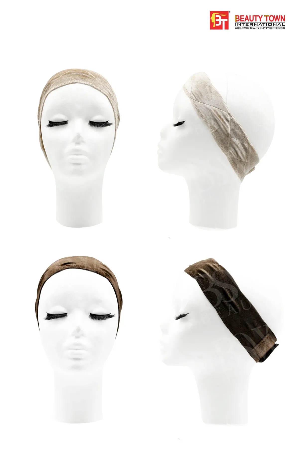 BEAUTY TOWN SILKT, SOFT VELVET WIG GRIP BAND