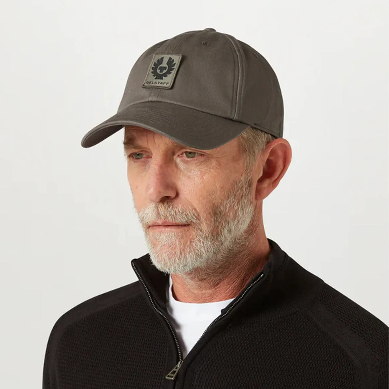Belstaff Phoenix Logo Cap Surplus Green