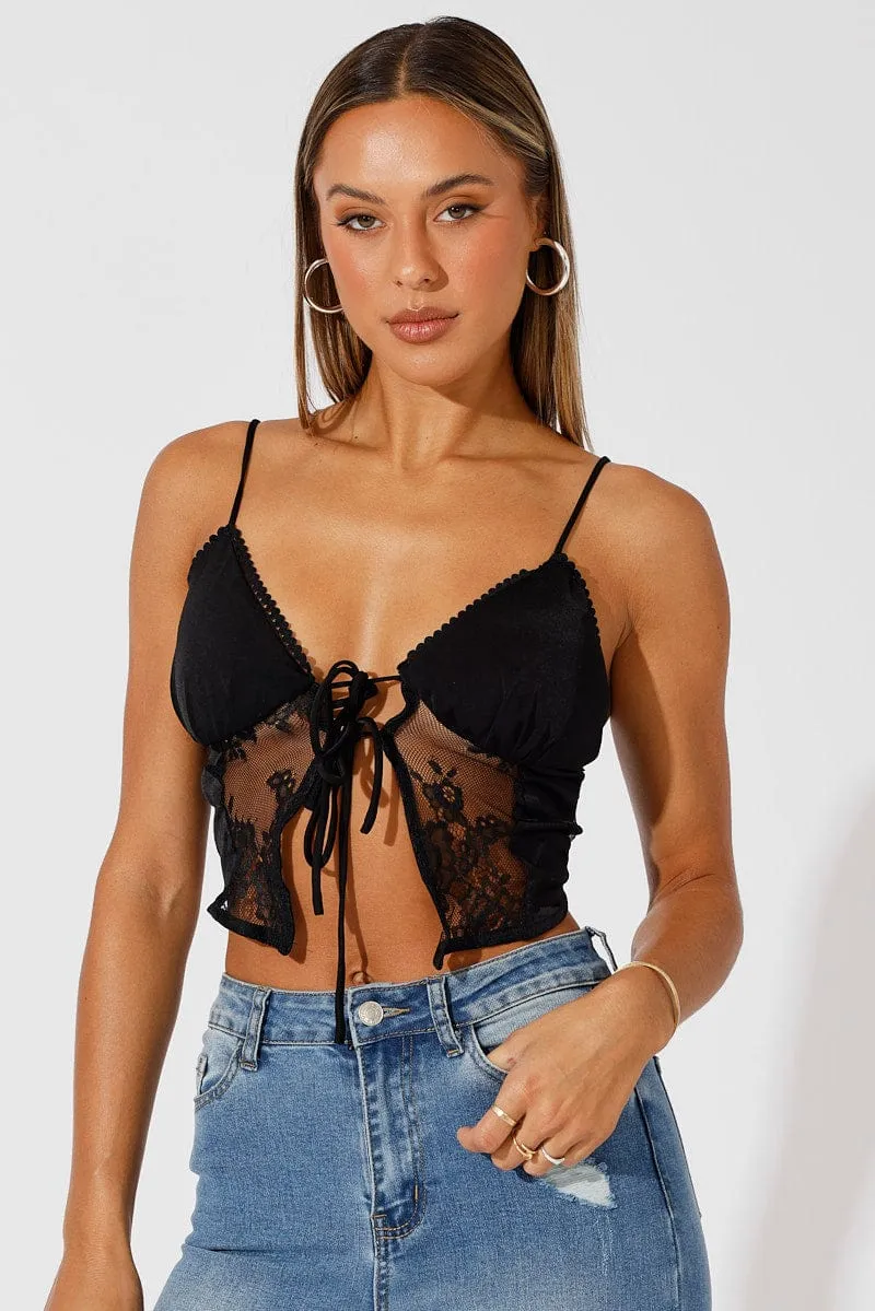 Black Cami Top