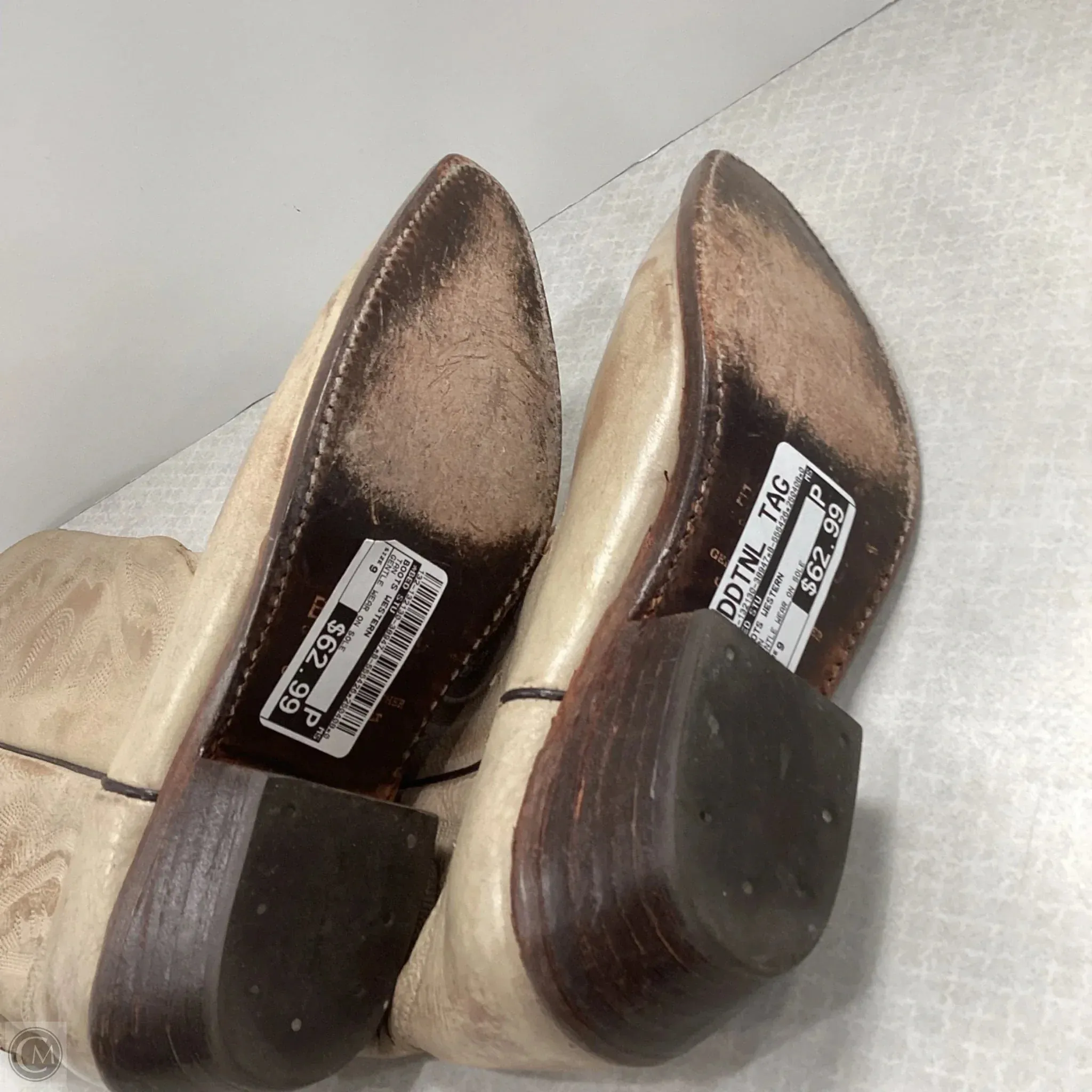 Boots Western By Bed Stu In Tan, Size: 9