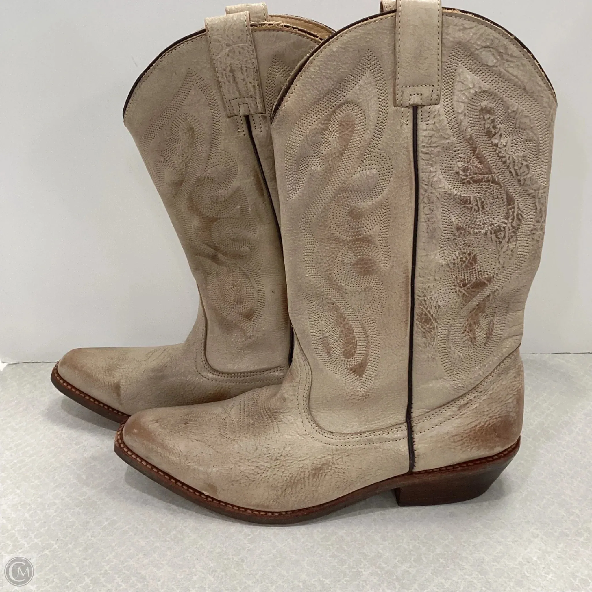 Boots Western By Bed Stu In Tan, Size: 9
