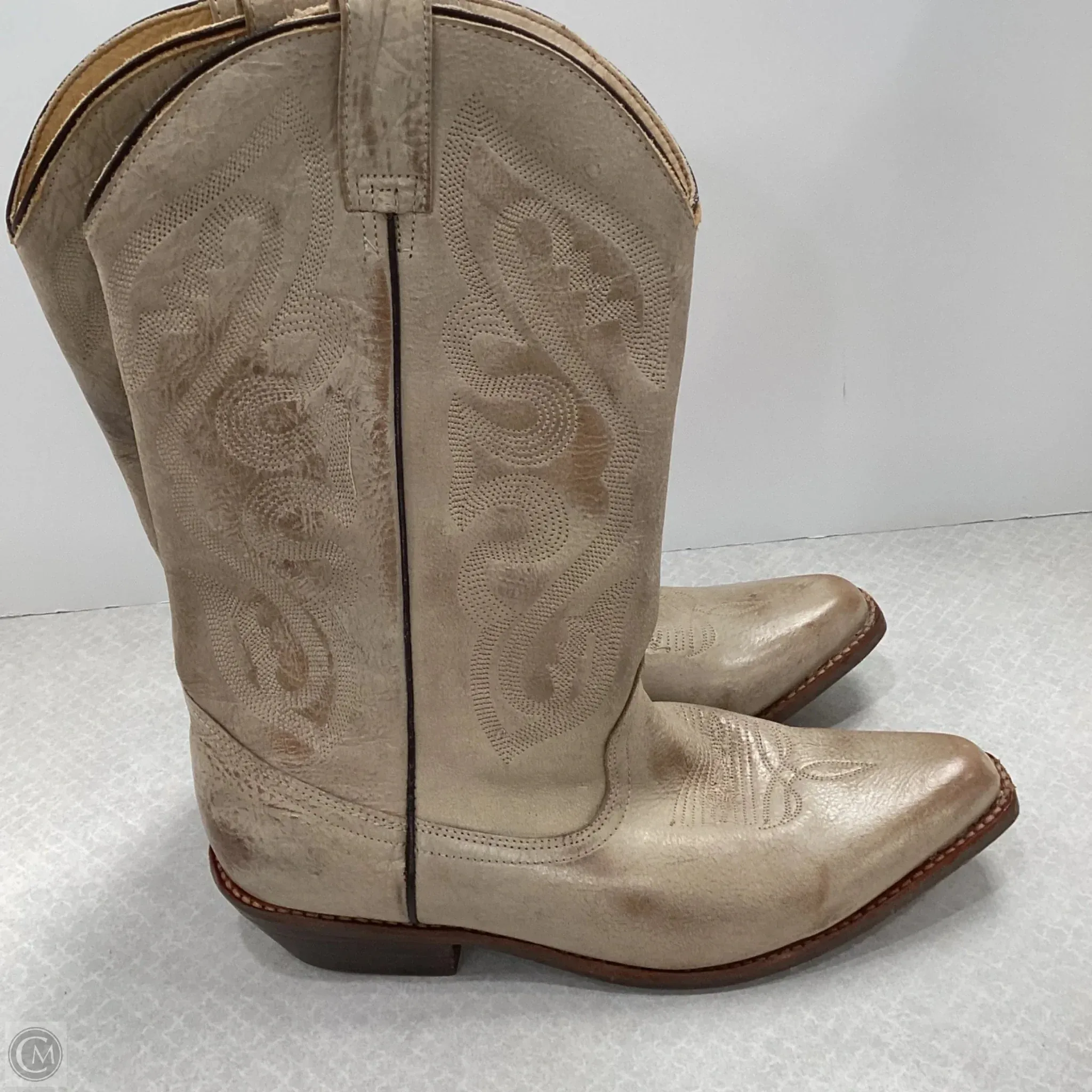 Boots Western By Bed Stu In Tan, Size: 9