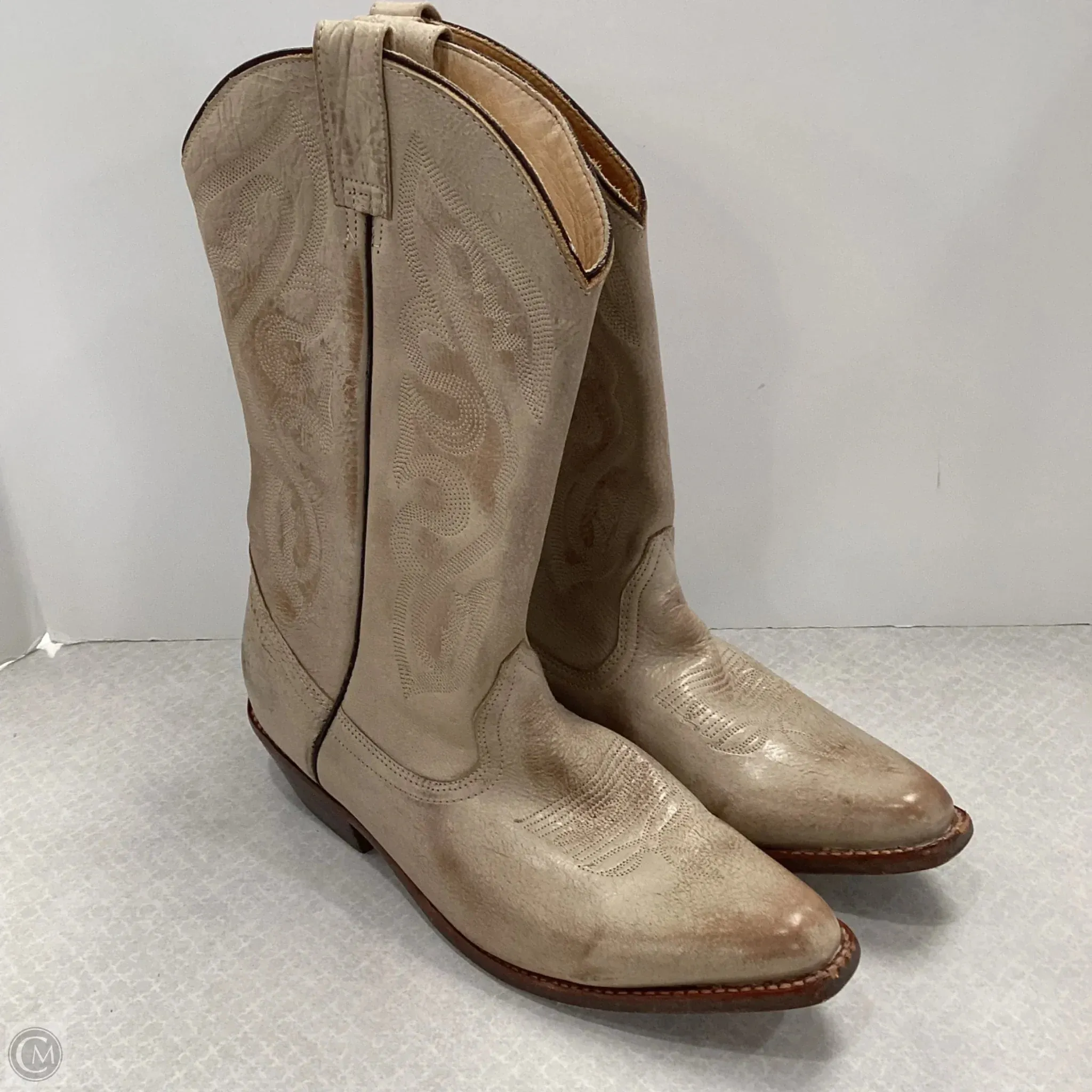 Boots Western By Bed Stu In Tan, Size: 9