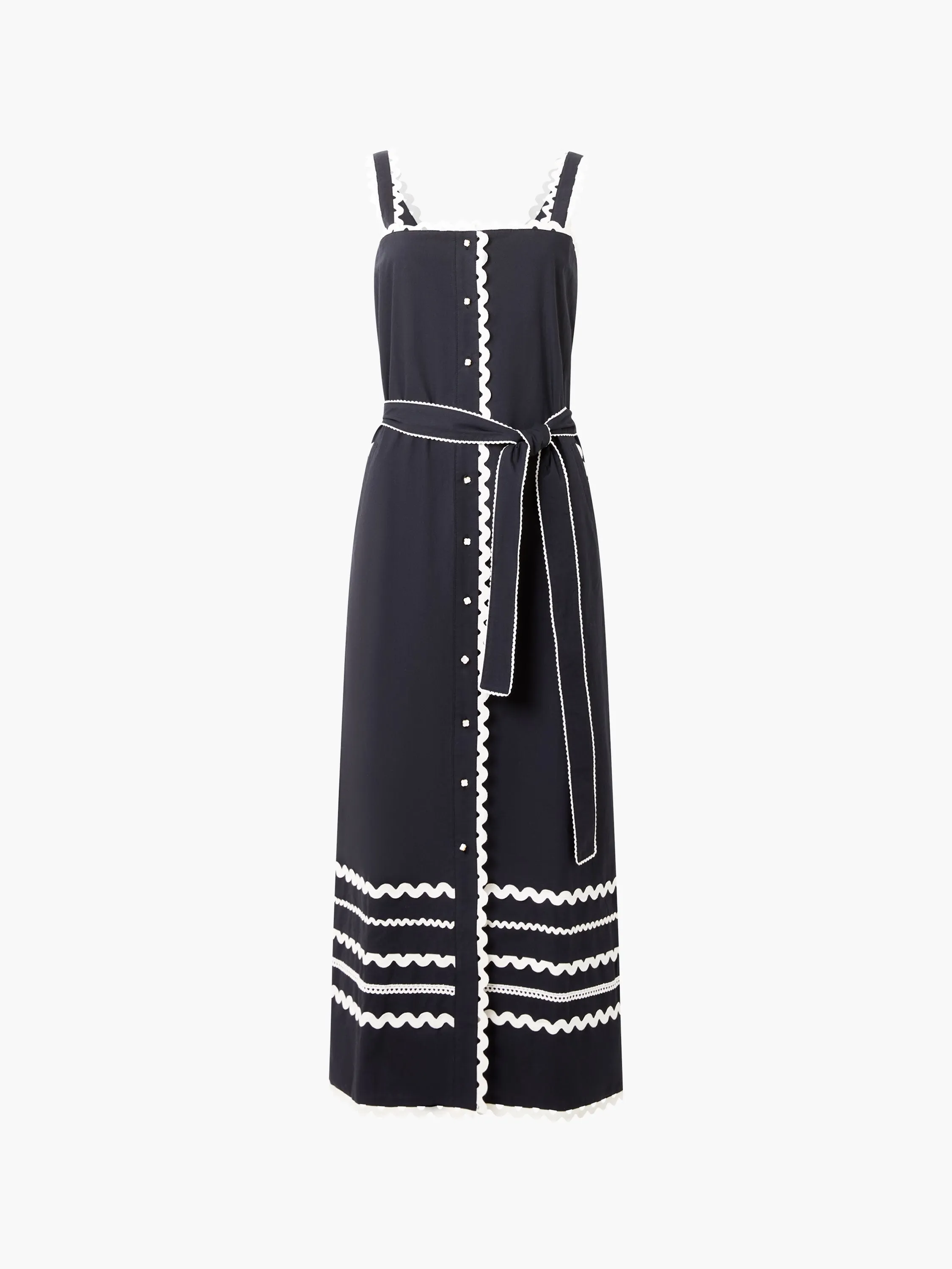 Cambria Cotton Ricrac Dress