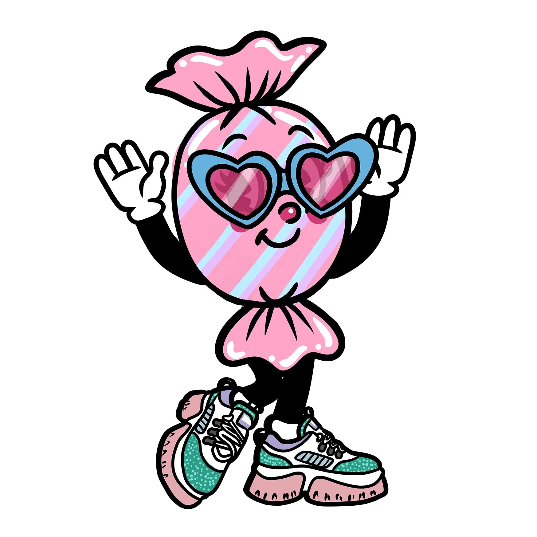 Candy Cuddles Sparkling Trainers