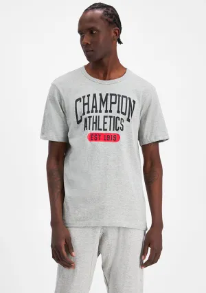 Champion Men's SPS Graphic Print Tee Grey