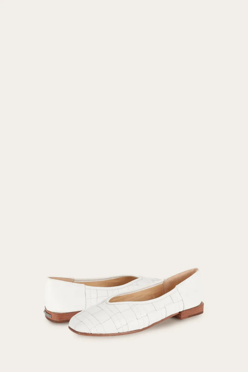 Claire Woven Flat - Pre-Loved