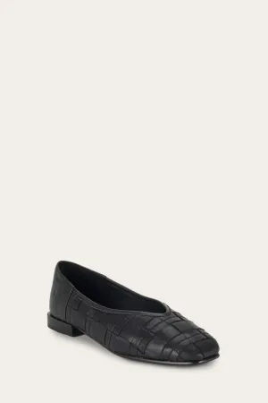 Claire Woven Flat - Pre-Loved