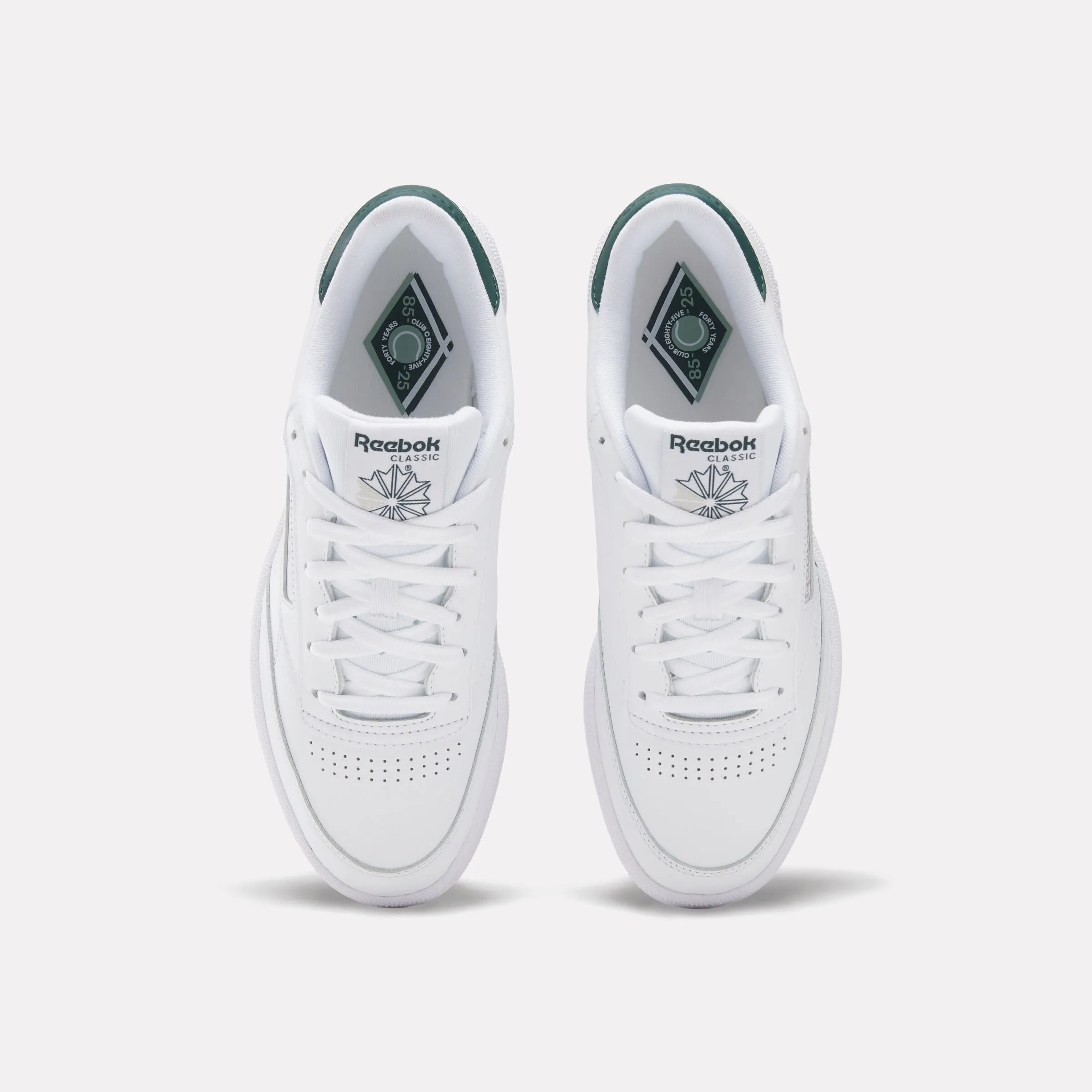 Club C 85 "40th Anniversary" White/Green/Flintgreymet