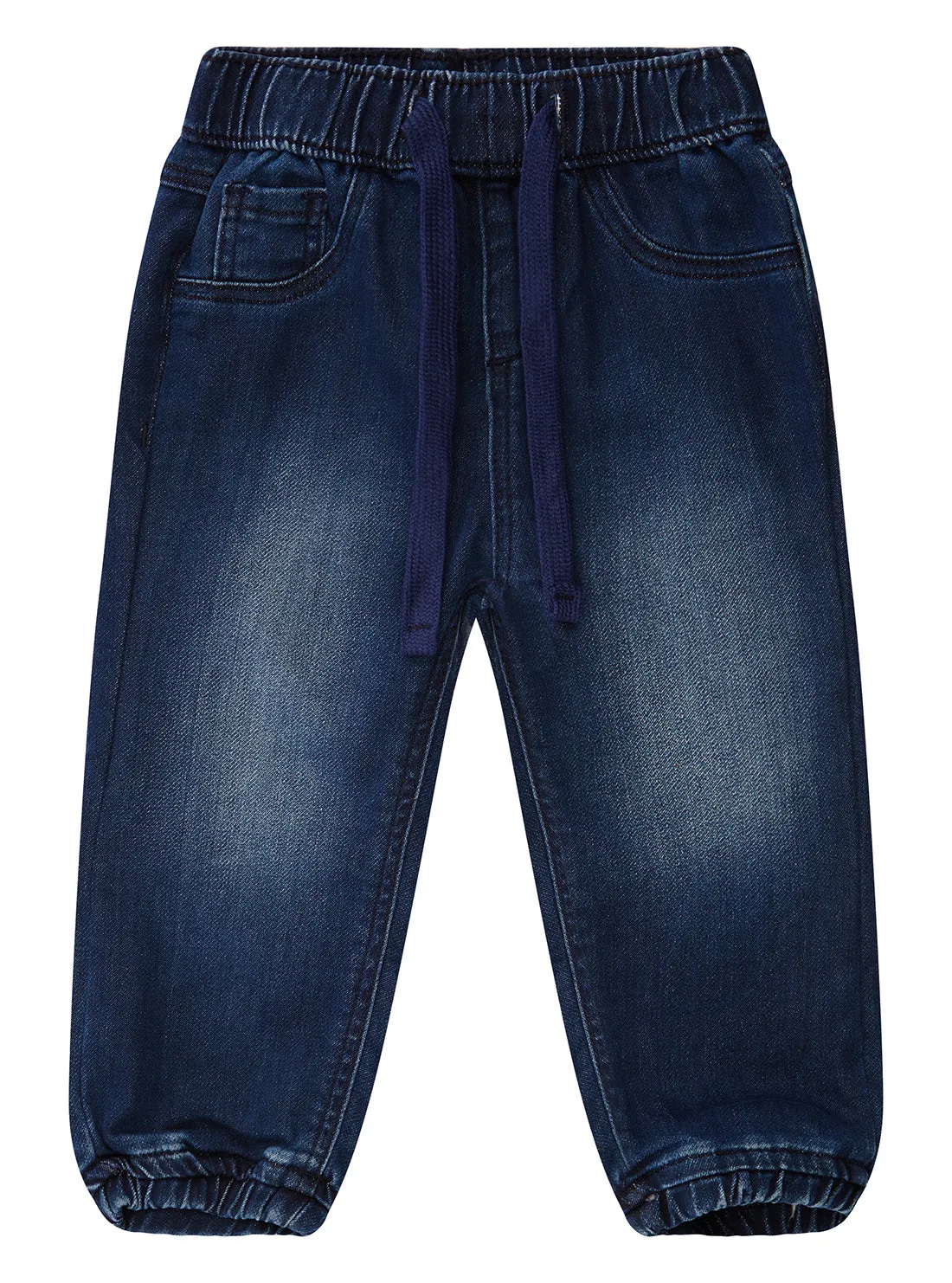 Denim Knit Pull On Pants (0-18m)