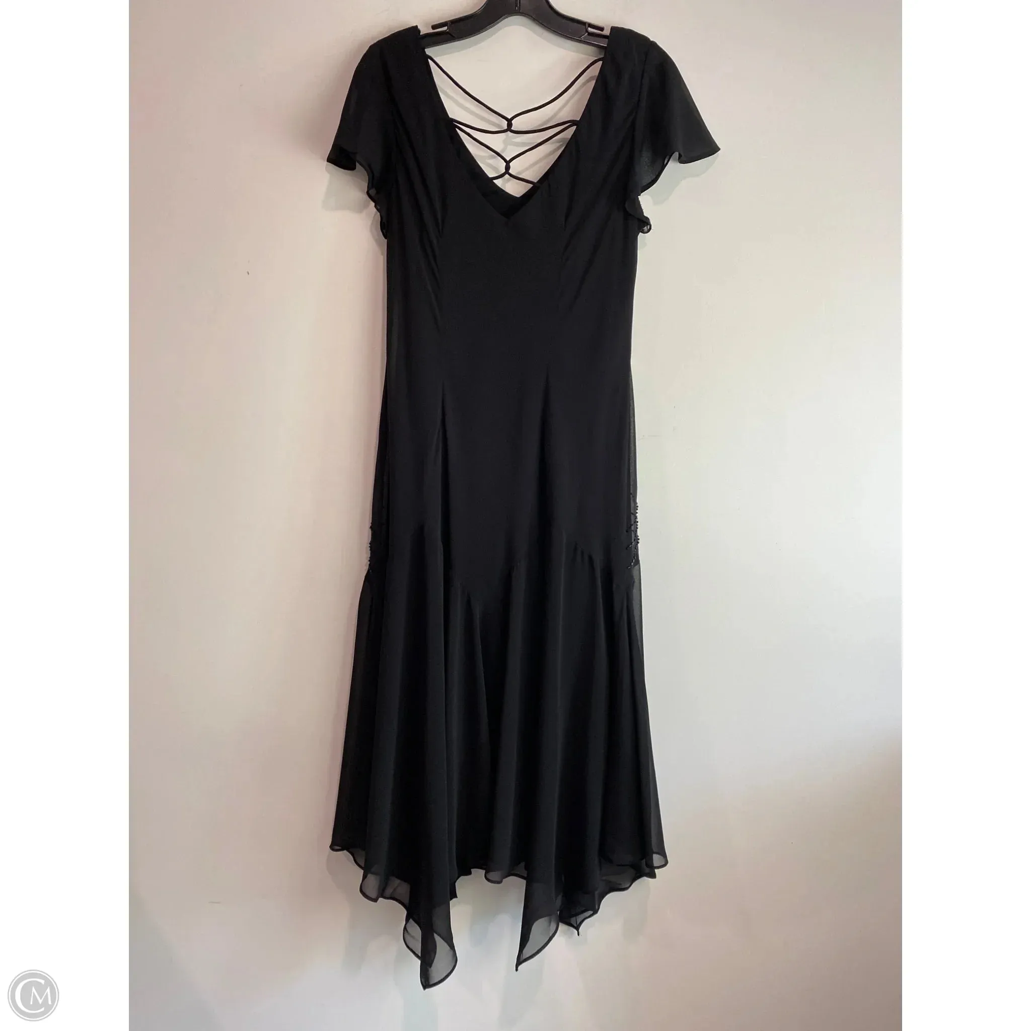Dress Casual Maxi By Sl Fashions In Black, Size: M