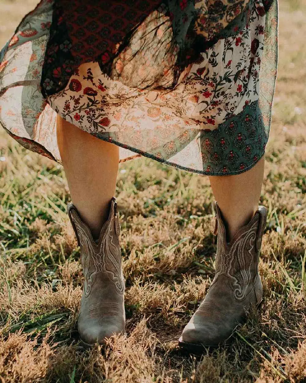 Durango Womens Driftwood Crush Western Boots