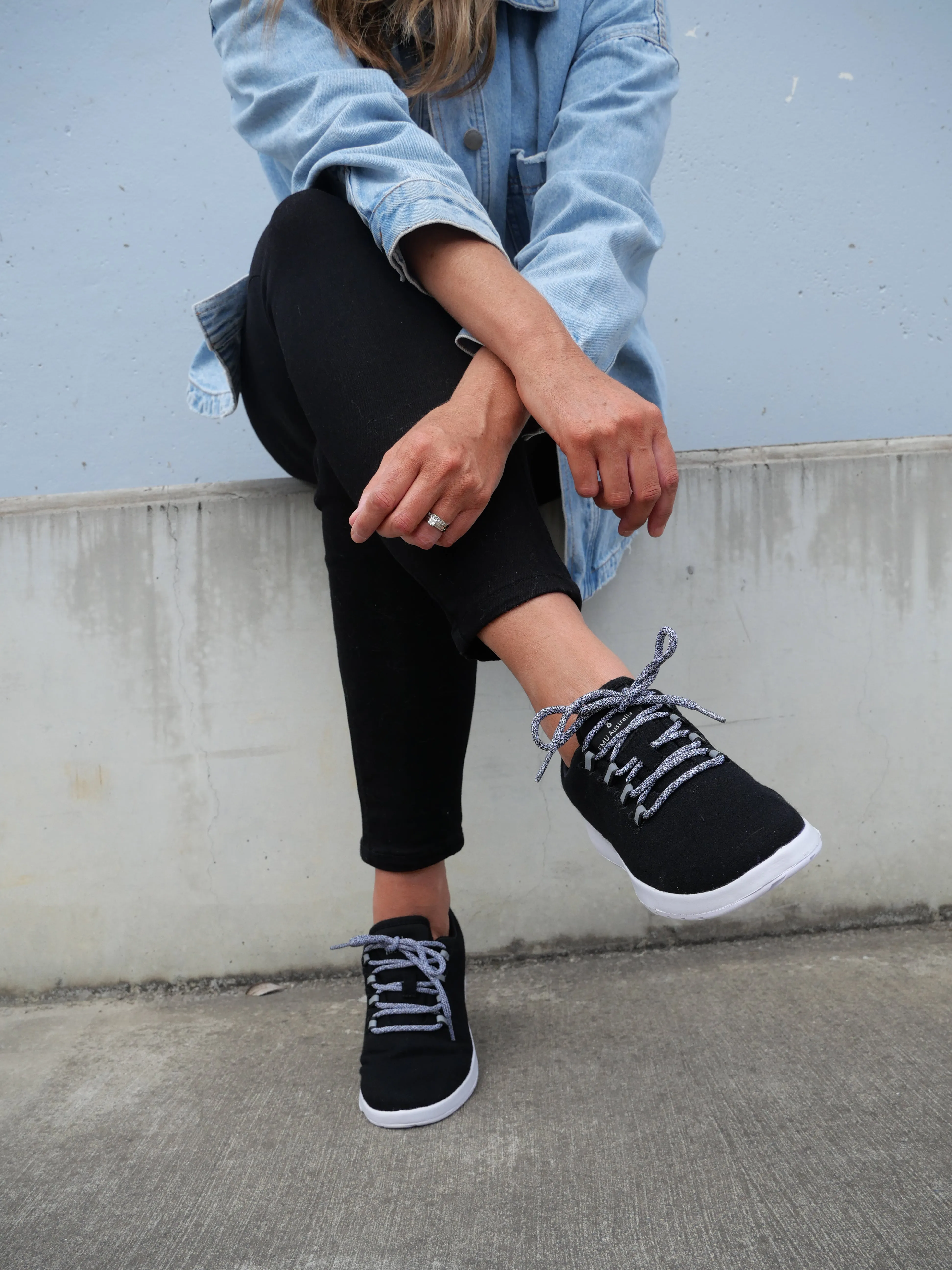 EMU Merino Wool Sneaker Barkly Black