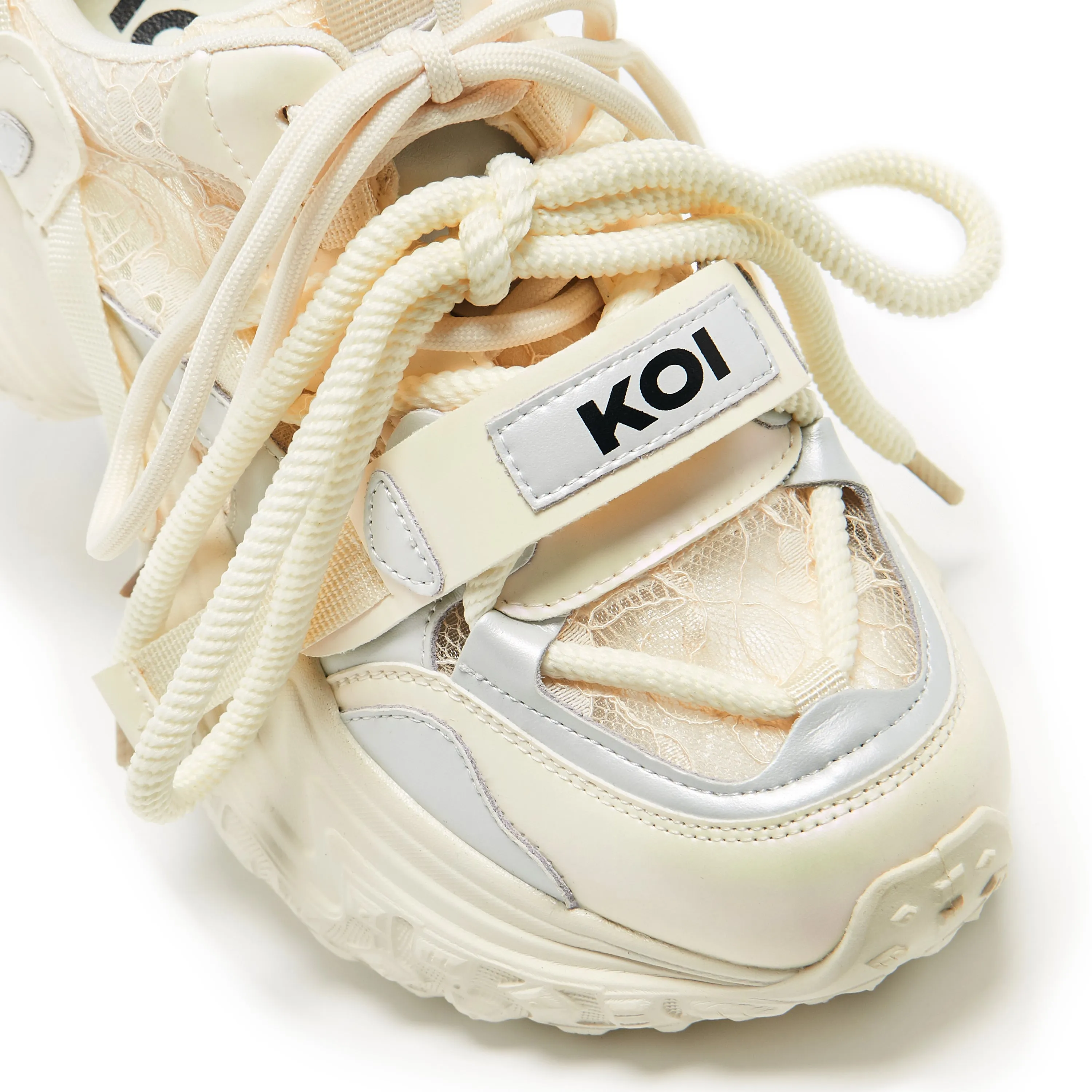Frozen Shores Mega Chunky Trainers - Vanilla