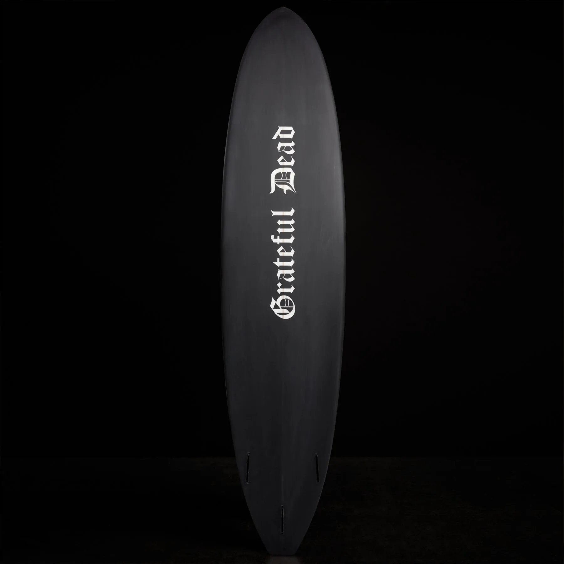 Grateful Dead Longboard 7'10 - Carbon Pigment w/ Skull