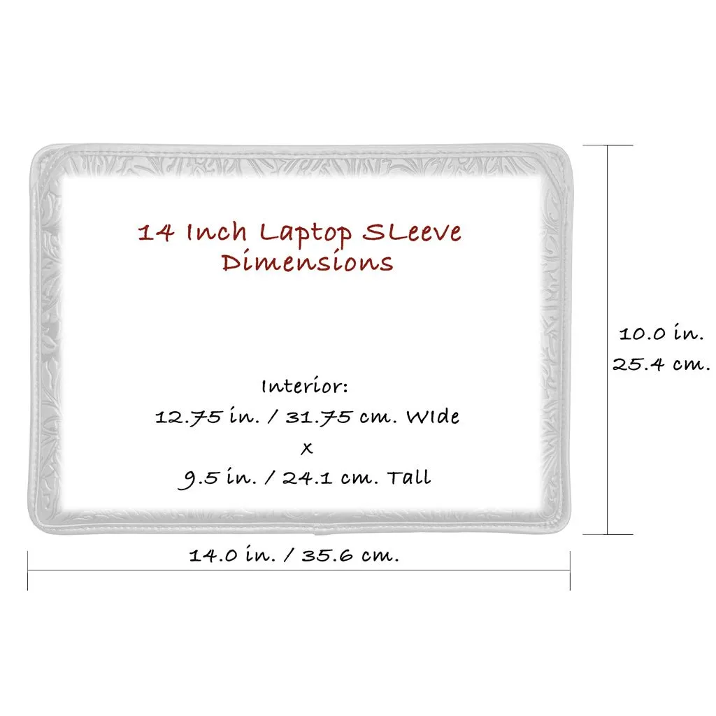 HAPPY EXTRA, Laptop Sleeve, Acanthus