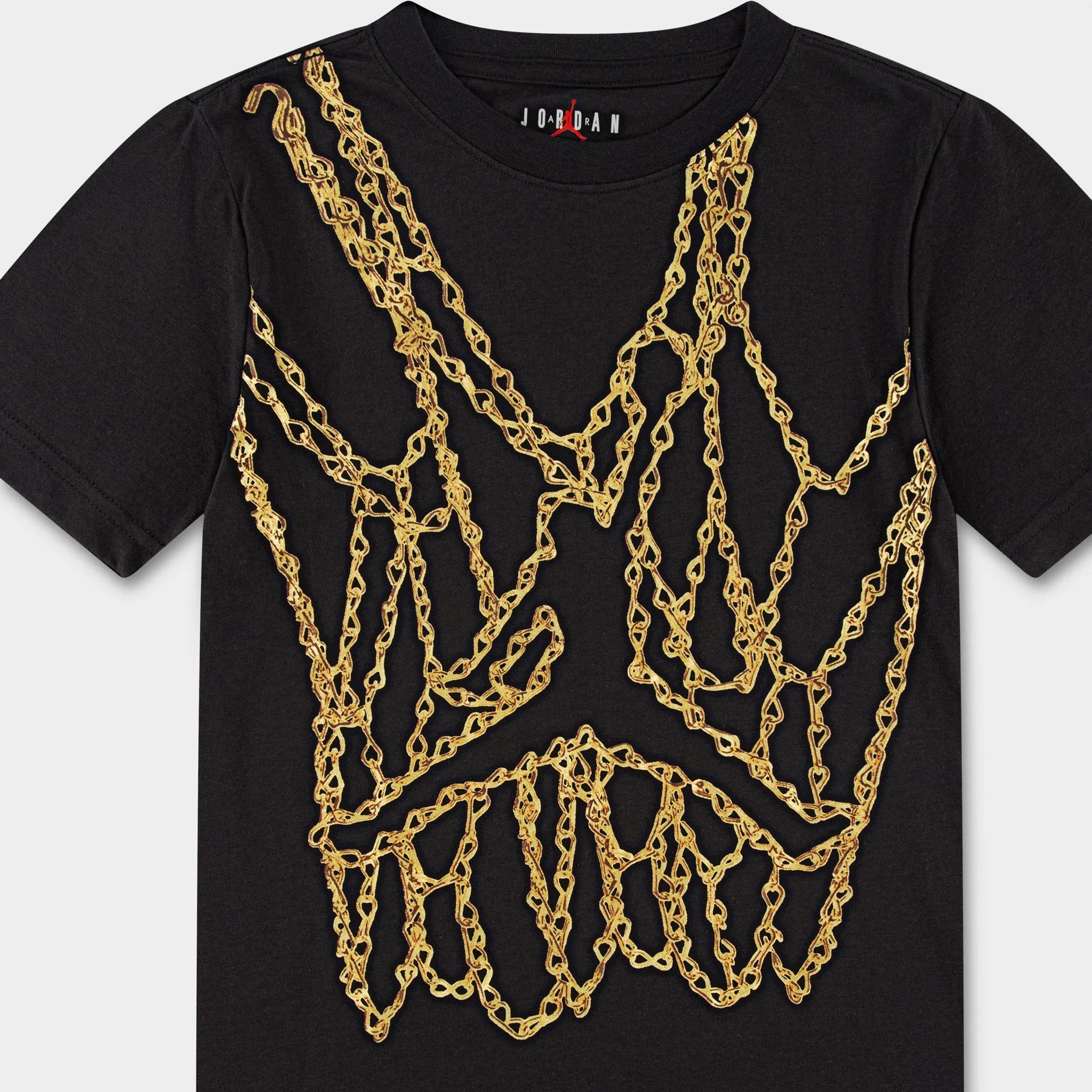 Jordan Junior Boys' Jumpman Chain Graphic T-Shirt / Black