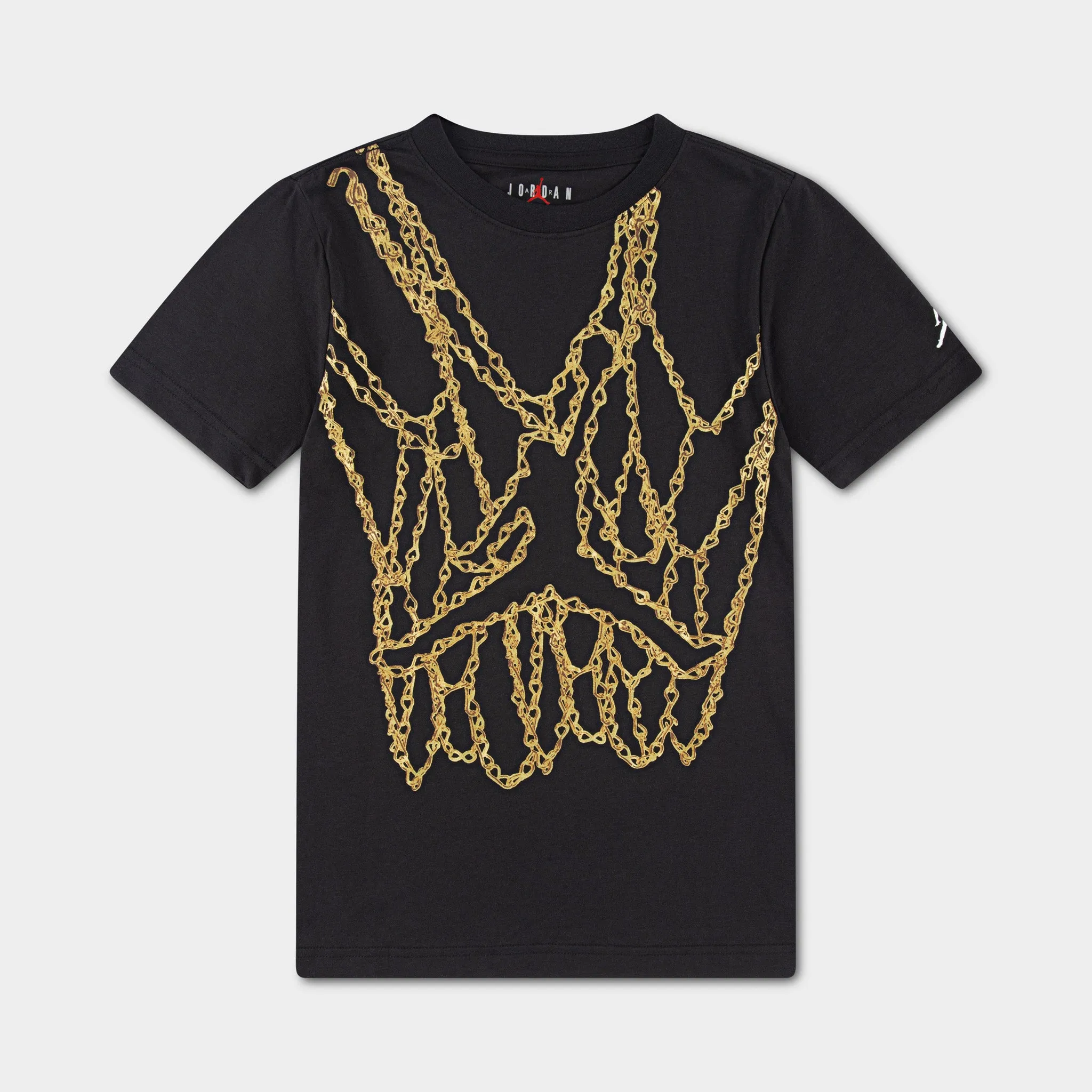 Jordan Junior Boys' Jumpman Chain Graphic T-Shirt / Black