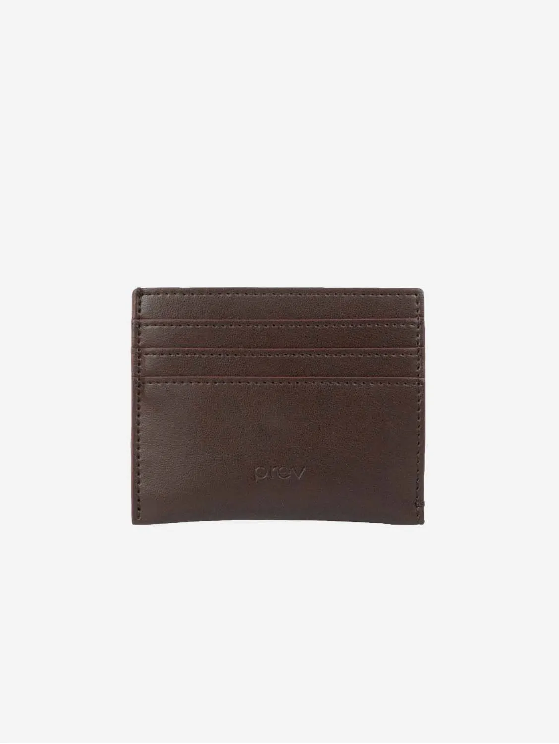 Liberte Vegan Apple Leather Card Holder | Brown