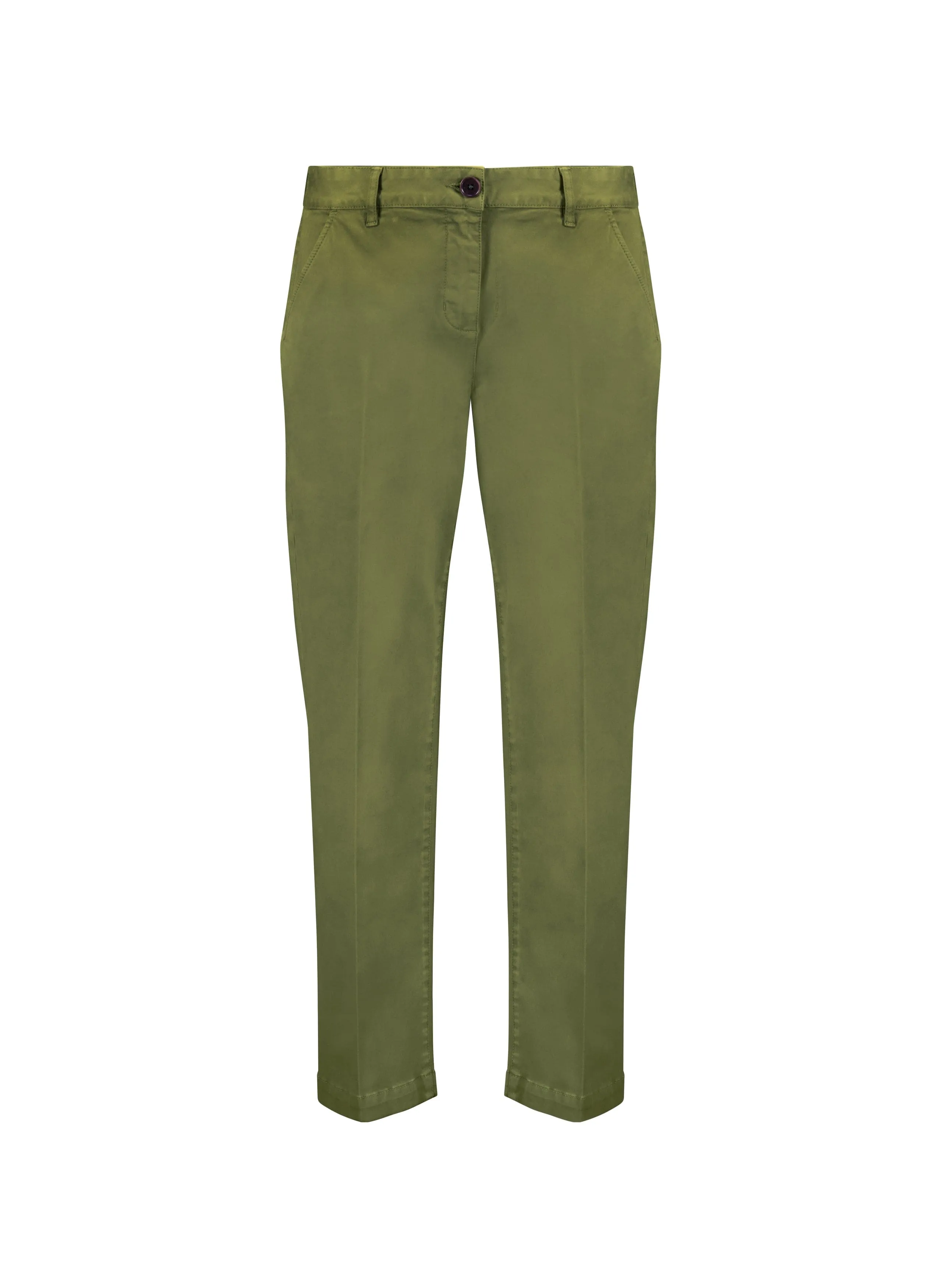 Linnea Organic Cotton Chinos | Light Olive