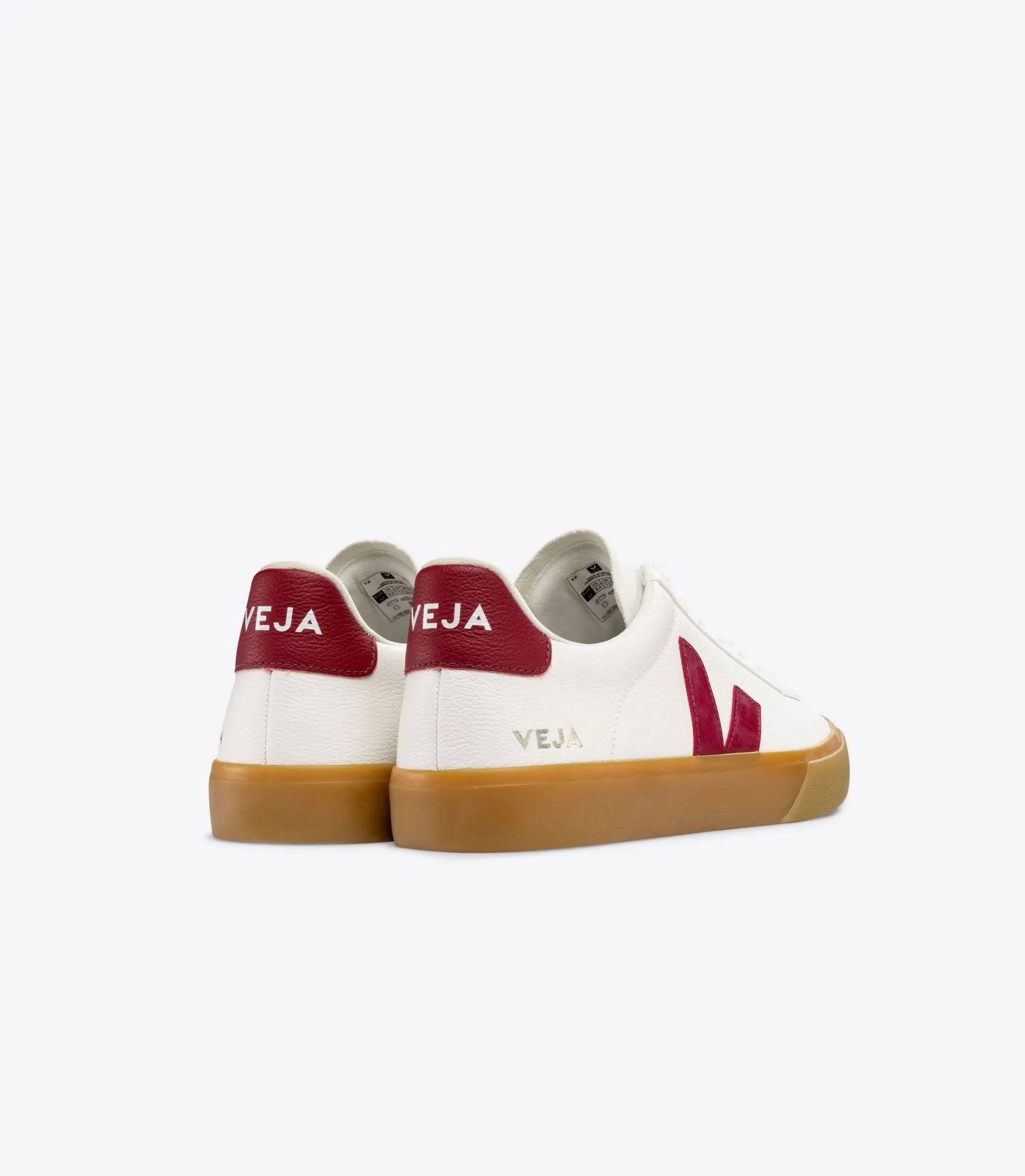 Men's Campo Chromefree Leather White Marsala Natural