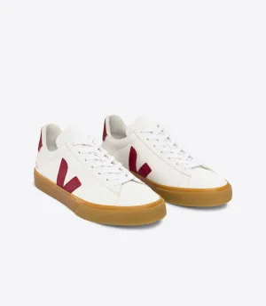 Men's Campo Chromefree Leather White Marsala Natural