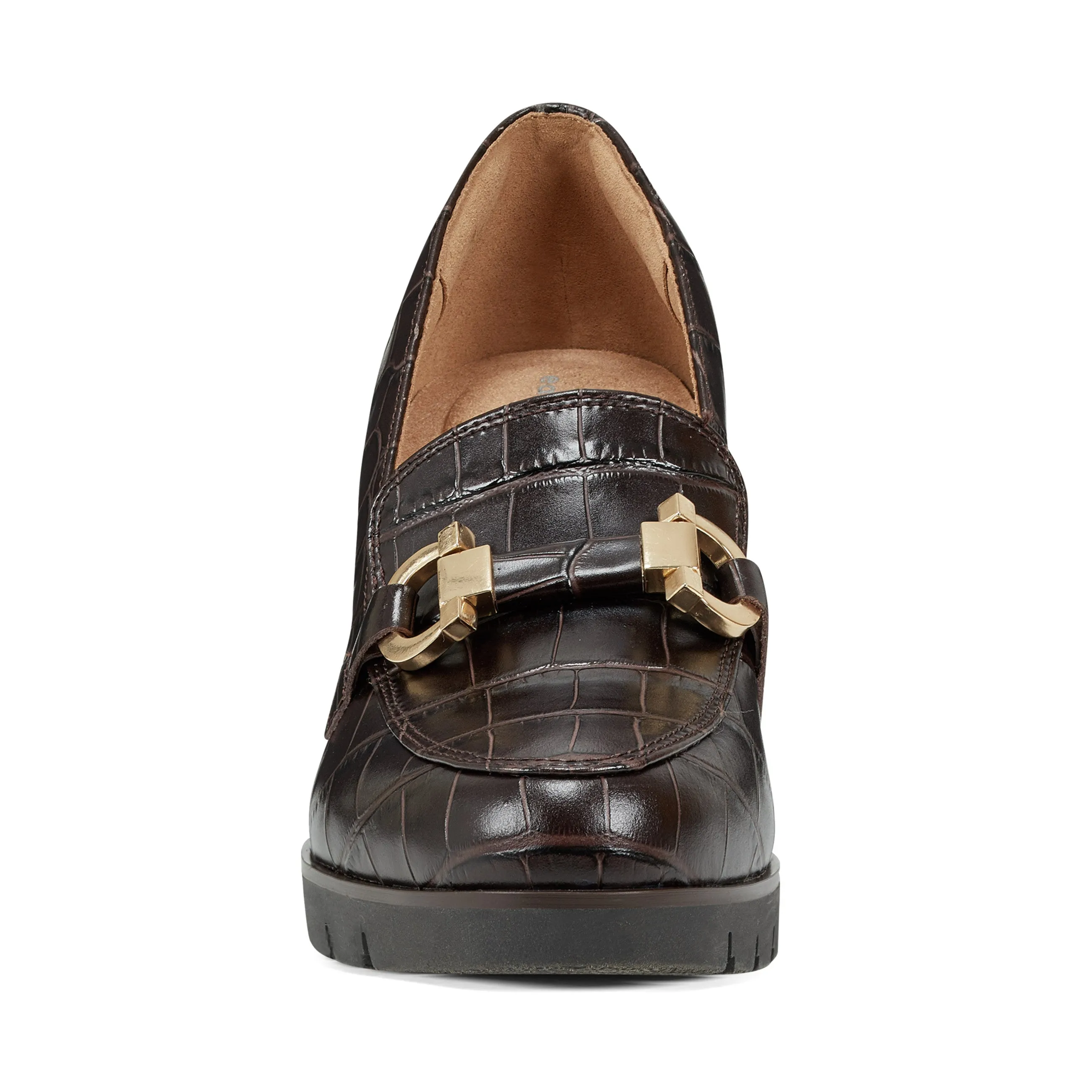 Mirror Lug Sole Dress Pumps