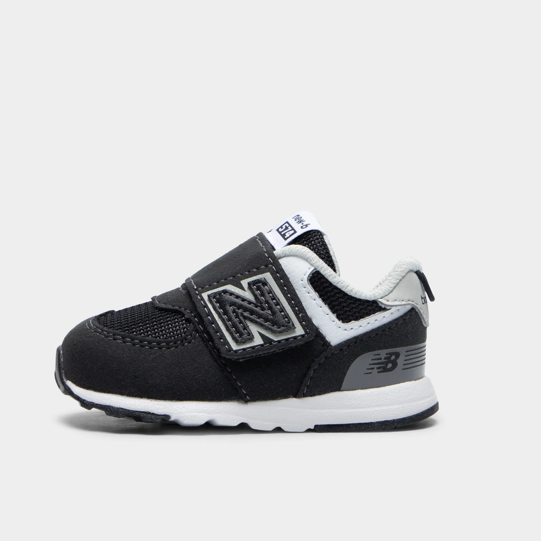 New Balance Infants' 574 Black / White