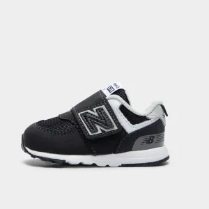 New Balance Infants' 574 Black / White