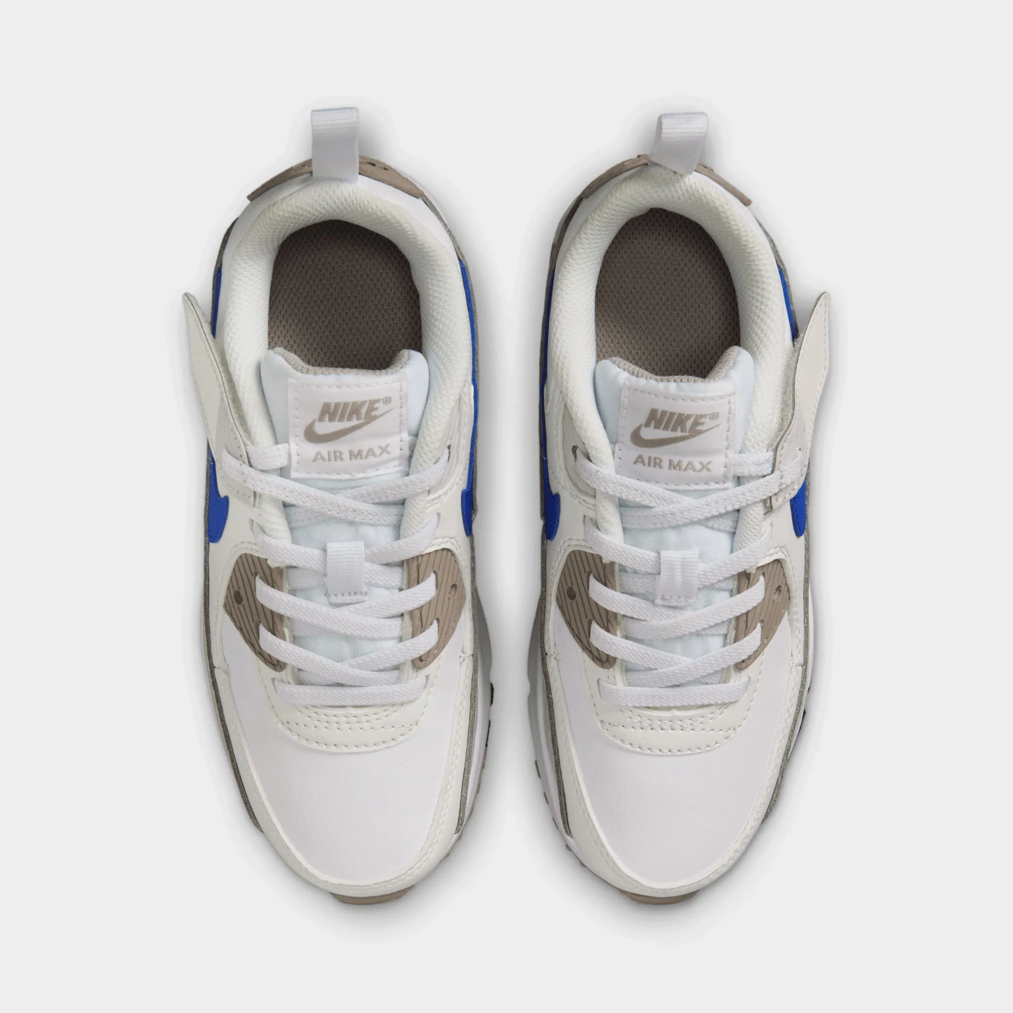 Nike Air Max 90 EasyOn PS White / Racer Blue - College Grey