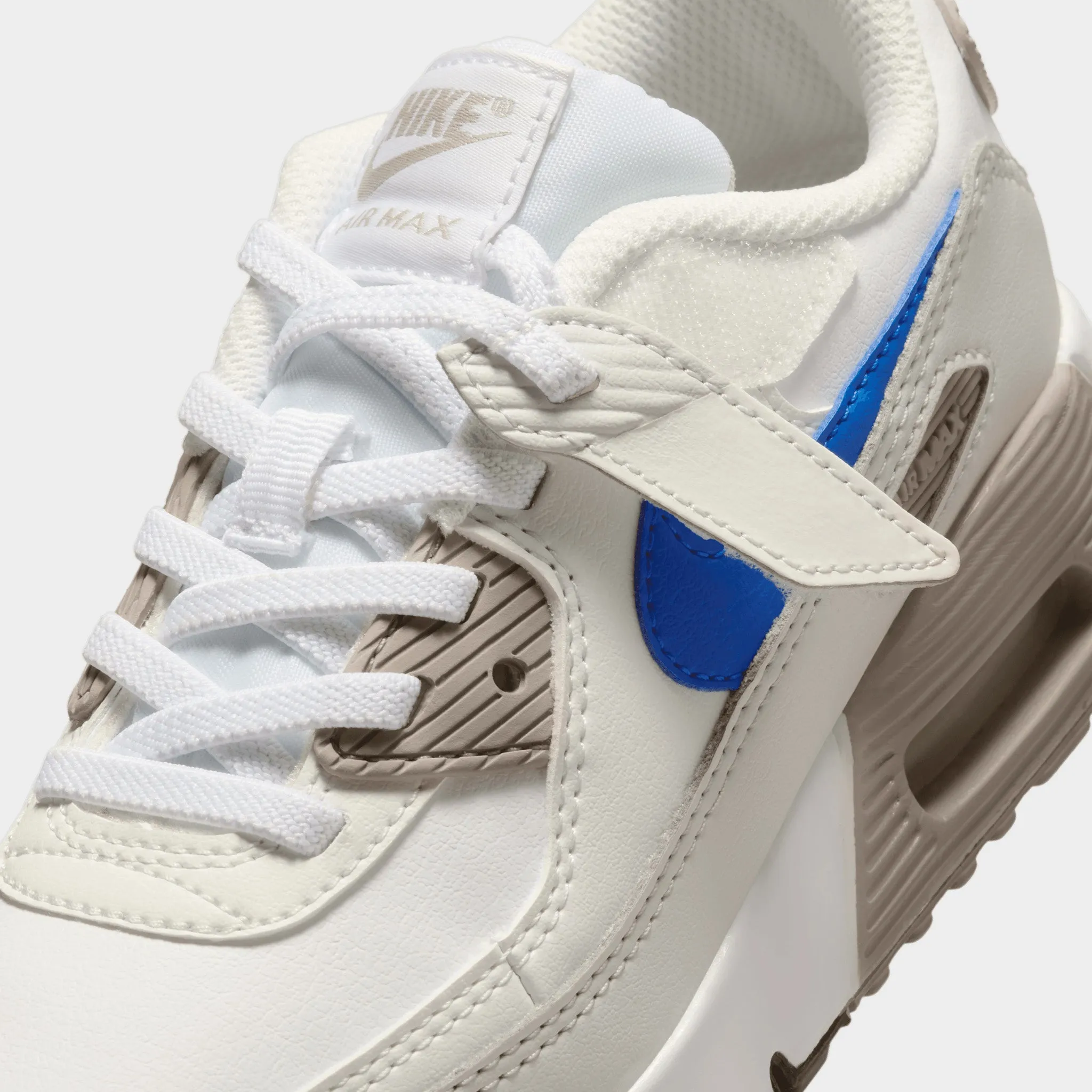 Nike Air Max 90 EasyOn PS White / Racer Blue - College Grey