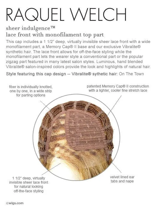 On The Town | Synthetic Lace Front Wig (Mono Part) | DISCONTINUED