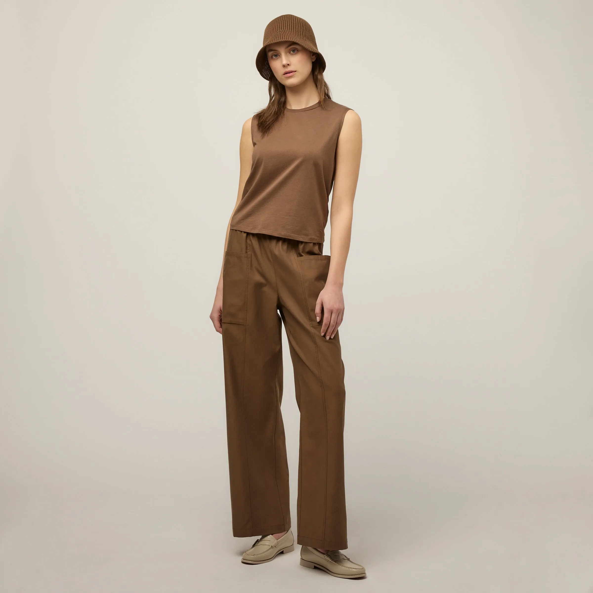 Pull on Wide Pant