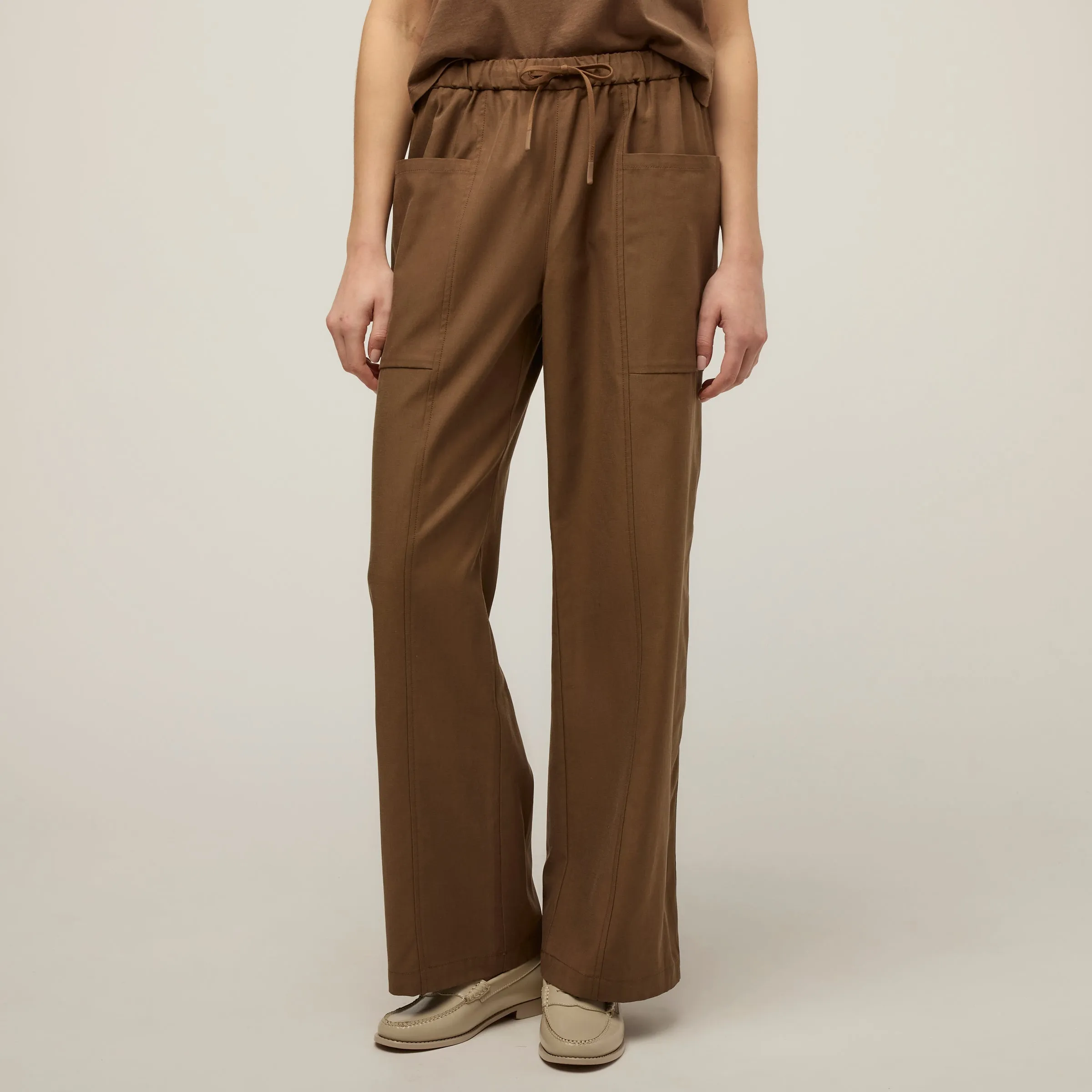 Pull on Wide Pant