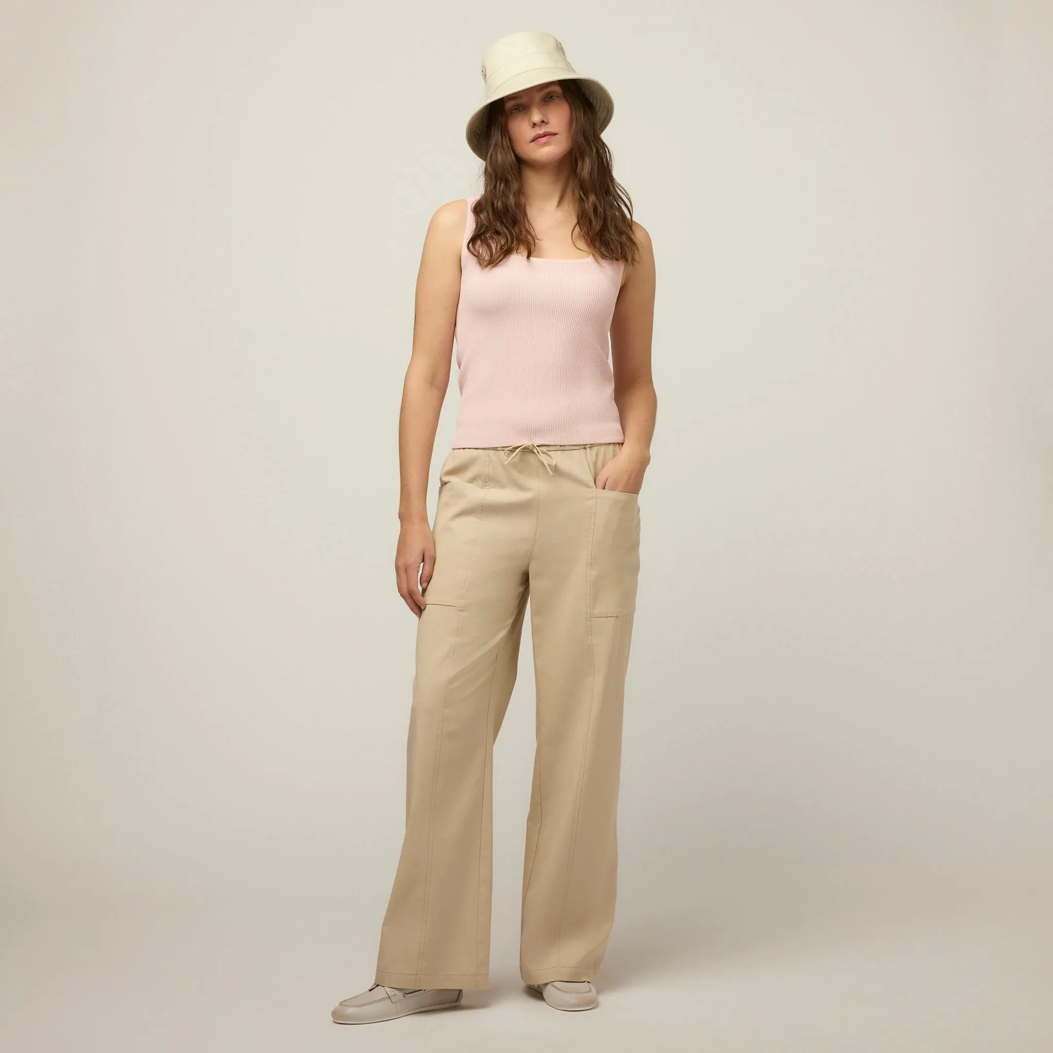 Pull on Wide Pant