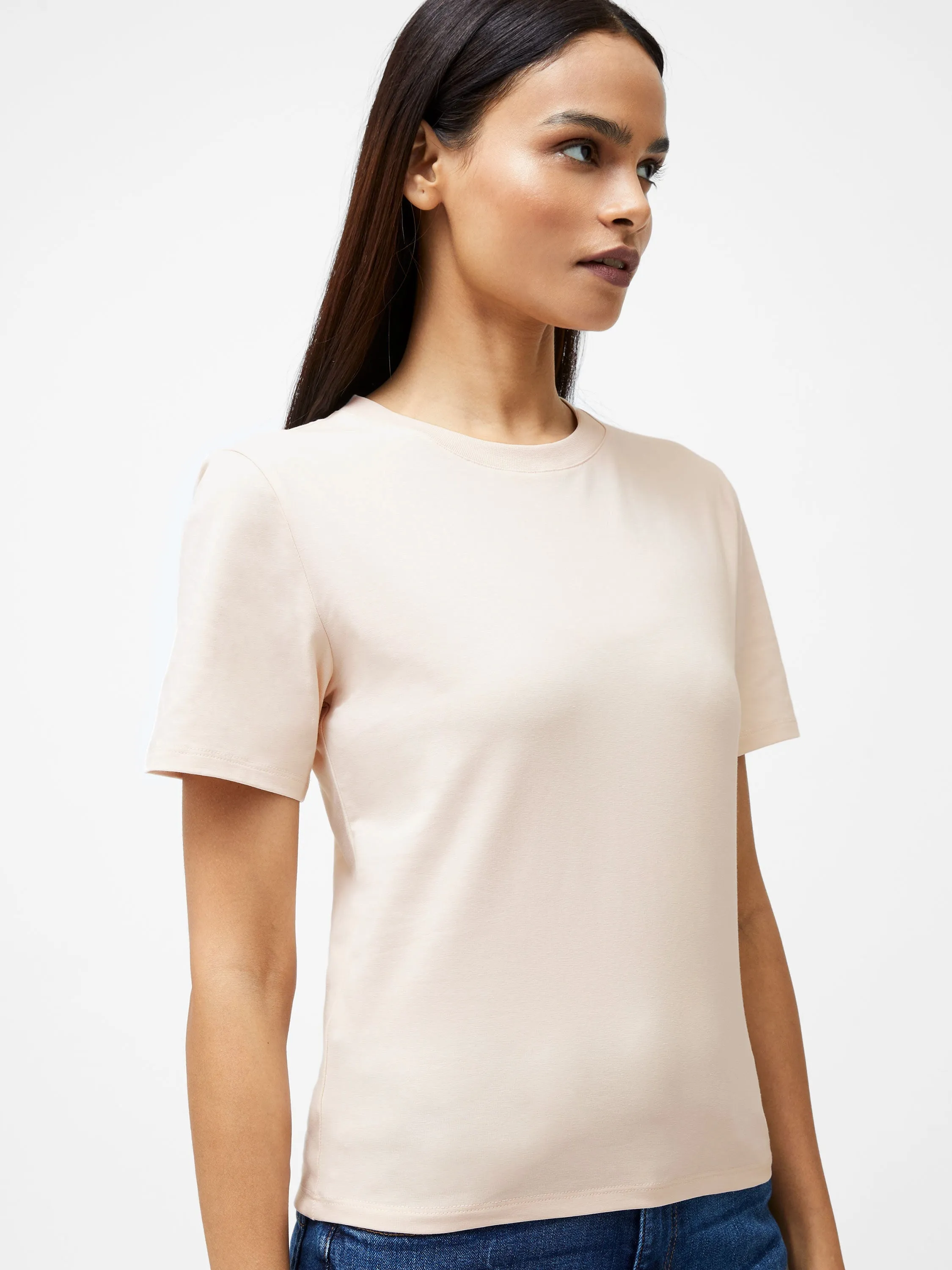 Rallie Cotton Crew Neck T-Shirt