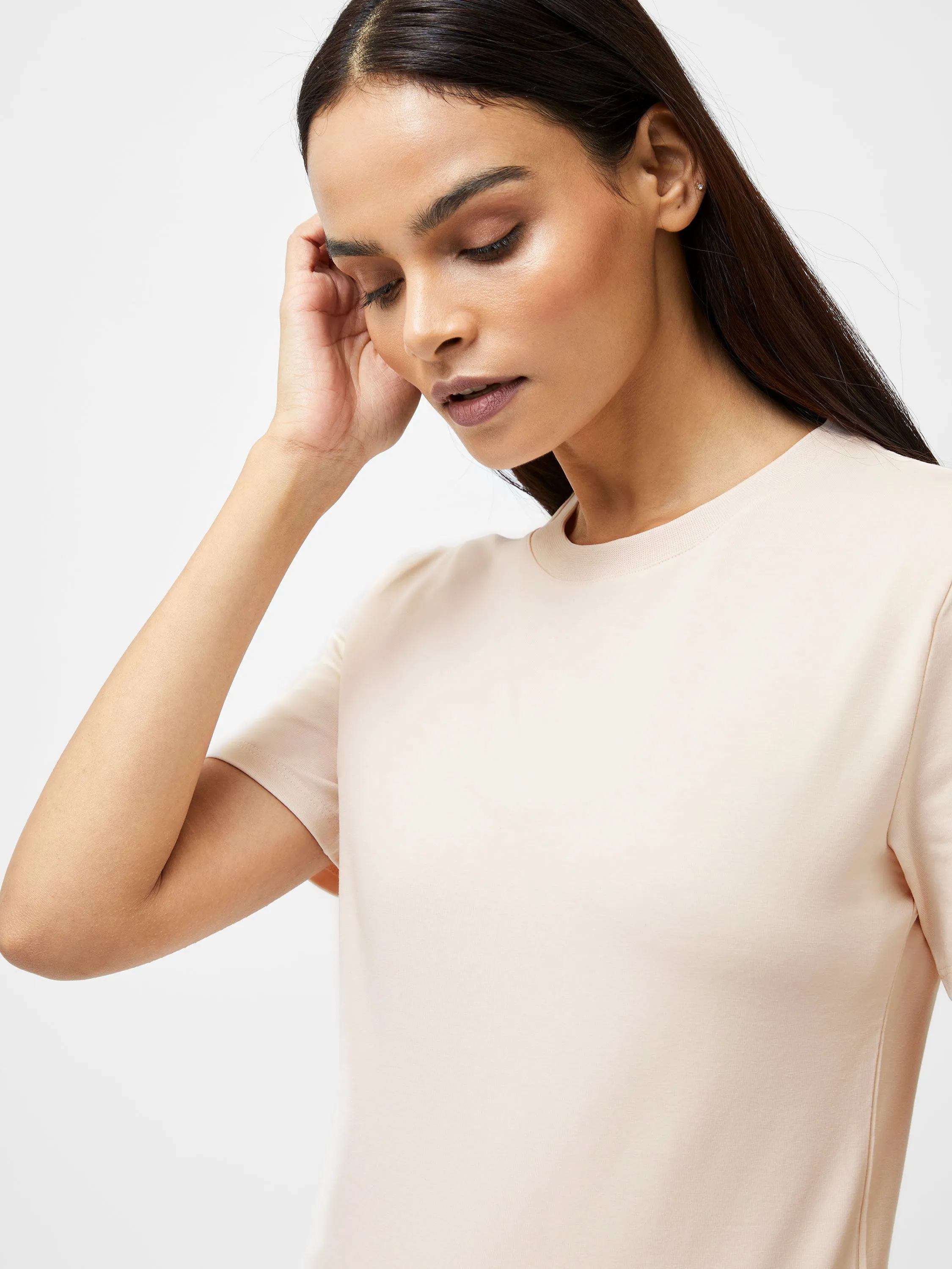 Rallie Cotton Crew Neck T-Shirt