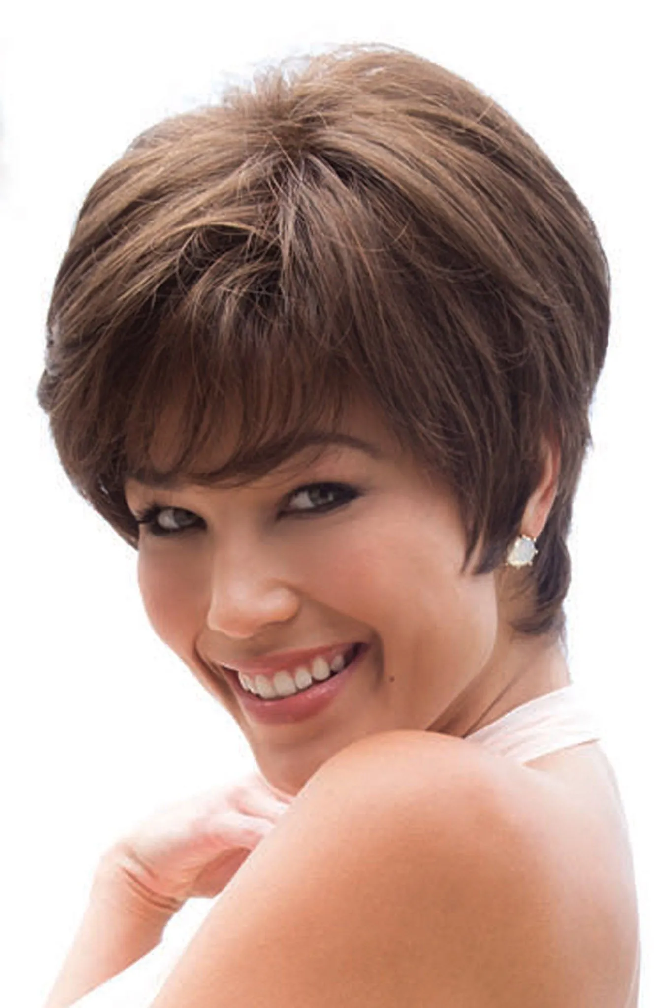 Sale - Noriko Wigs - Megan #1607 - Color: Medium Brown