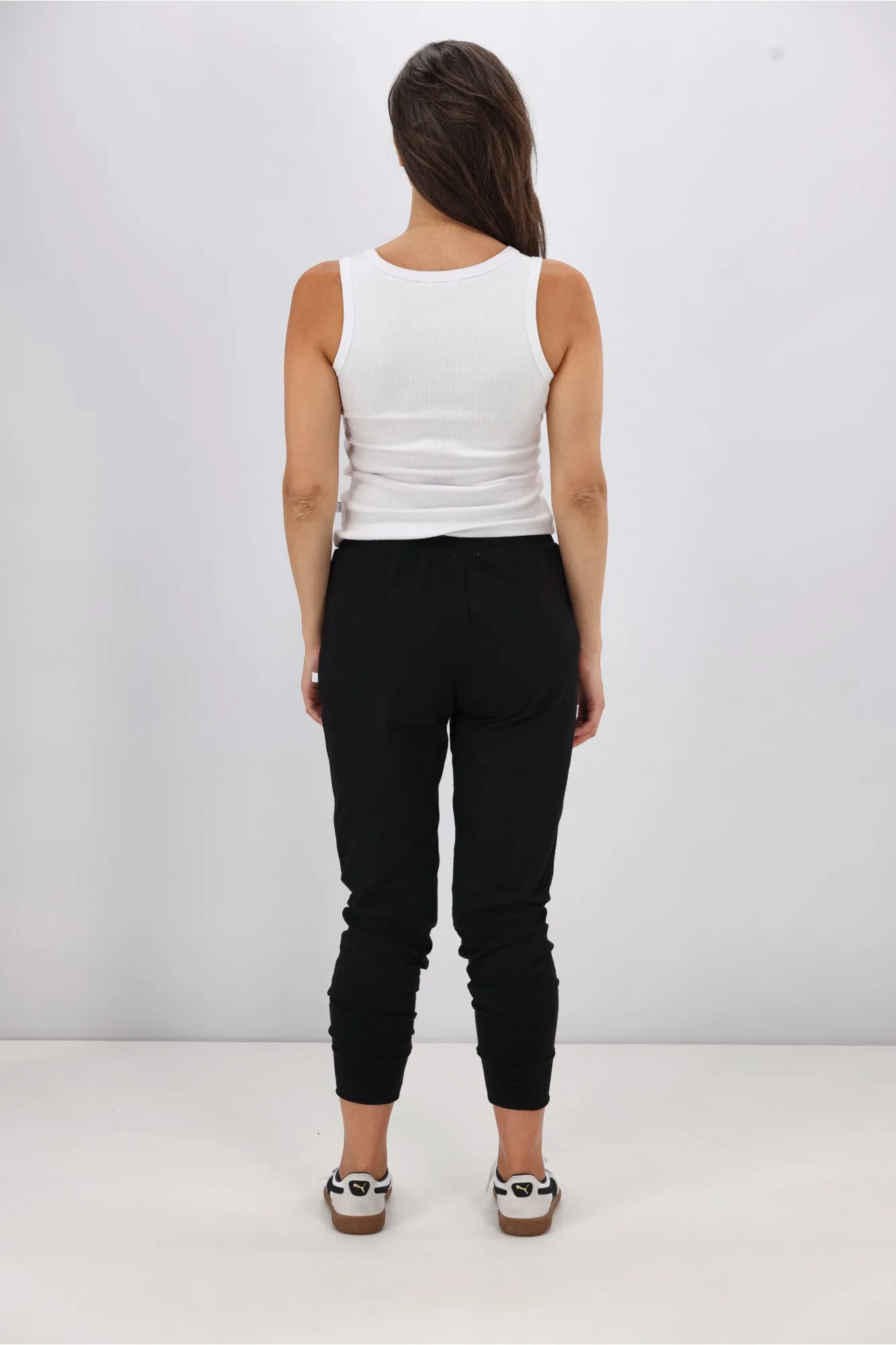 Shine On Essentials Full Length Jogger Black
