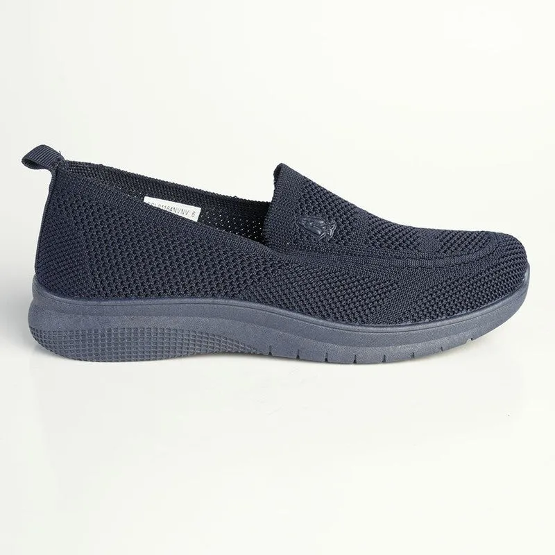 Soft Style By Hush Puppies Rimba Knit Loafer  - Navy